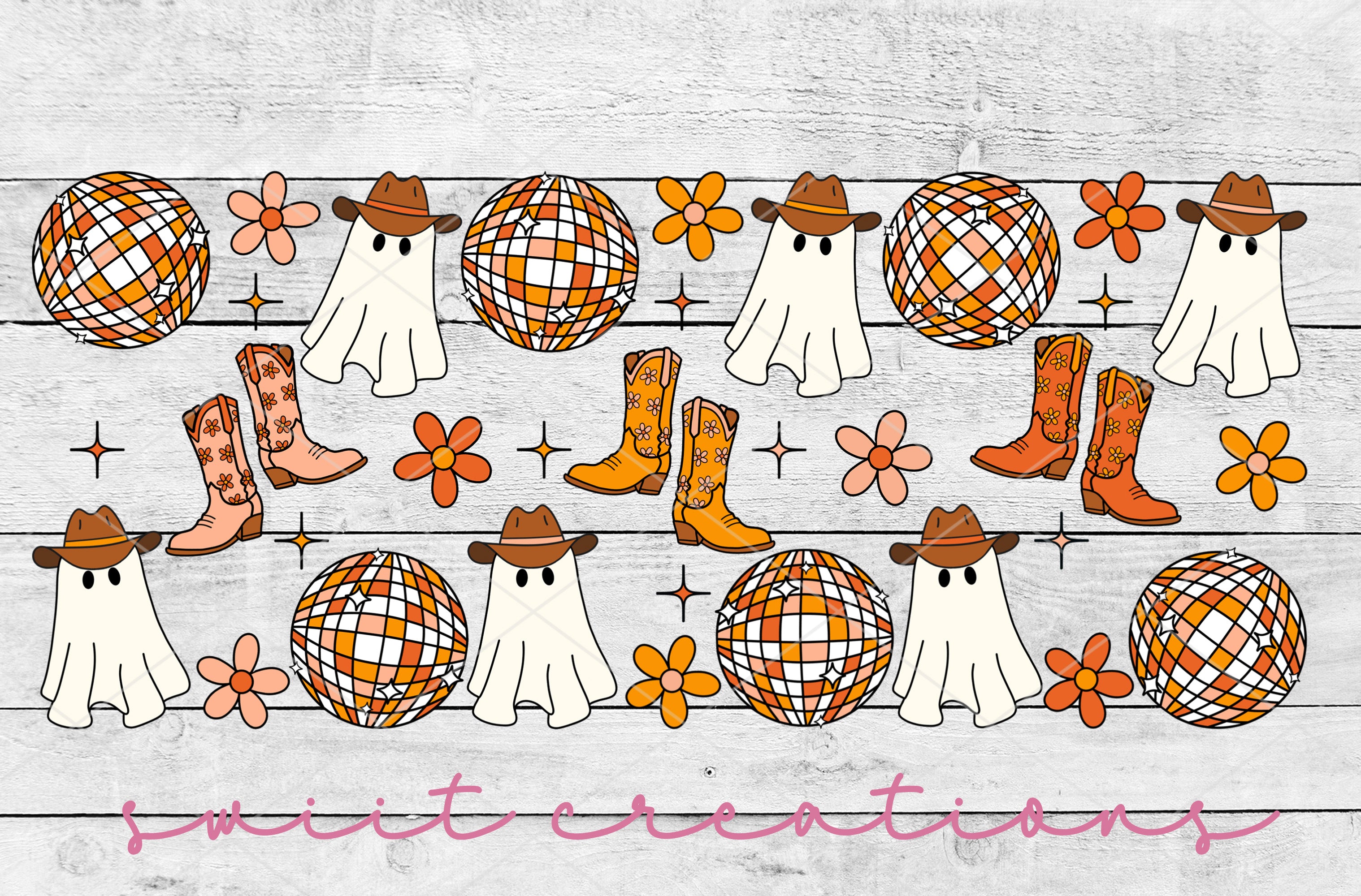 a pair of cowboy boots hanging on a clothes line