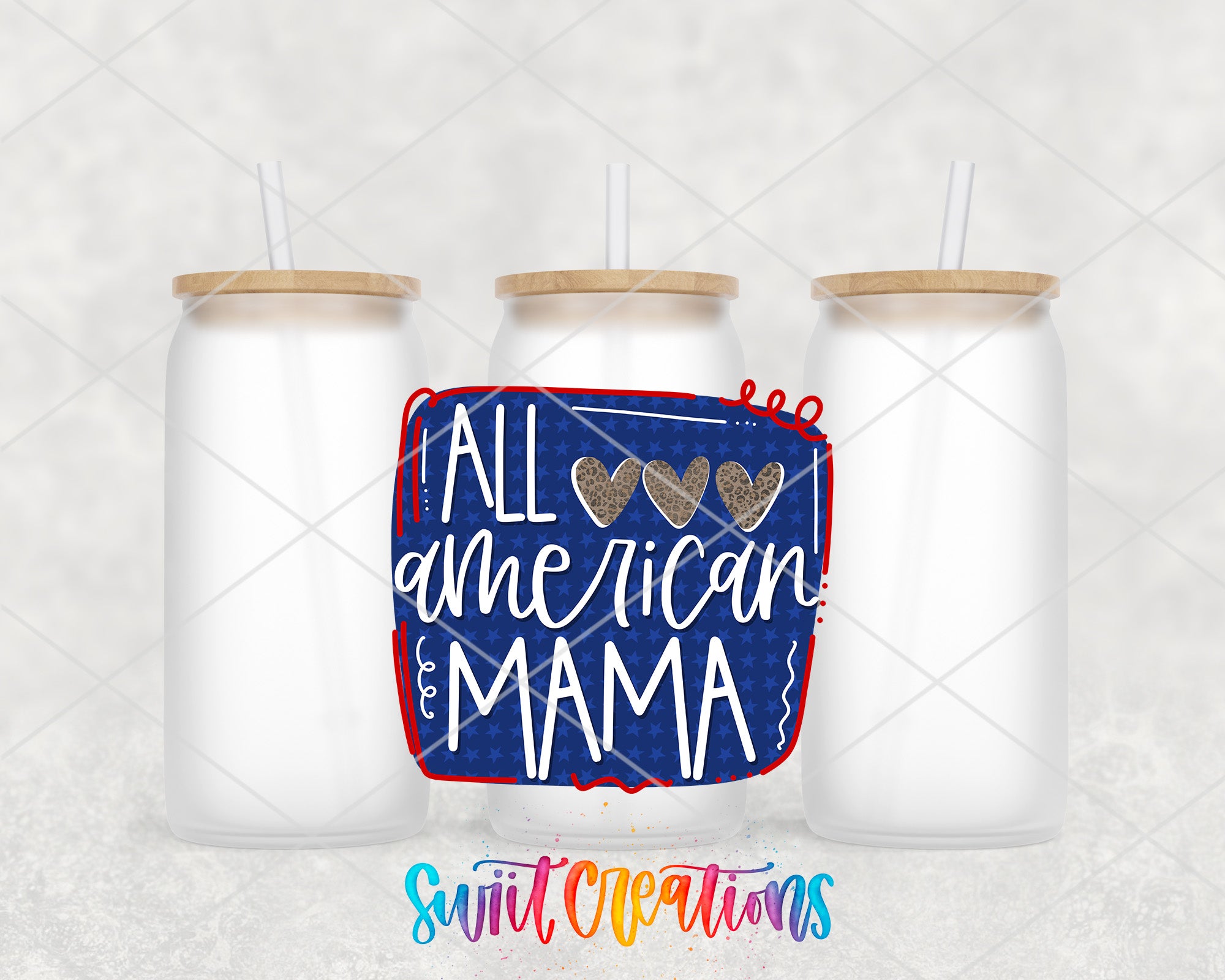 a couple of jars with some straws in them