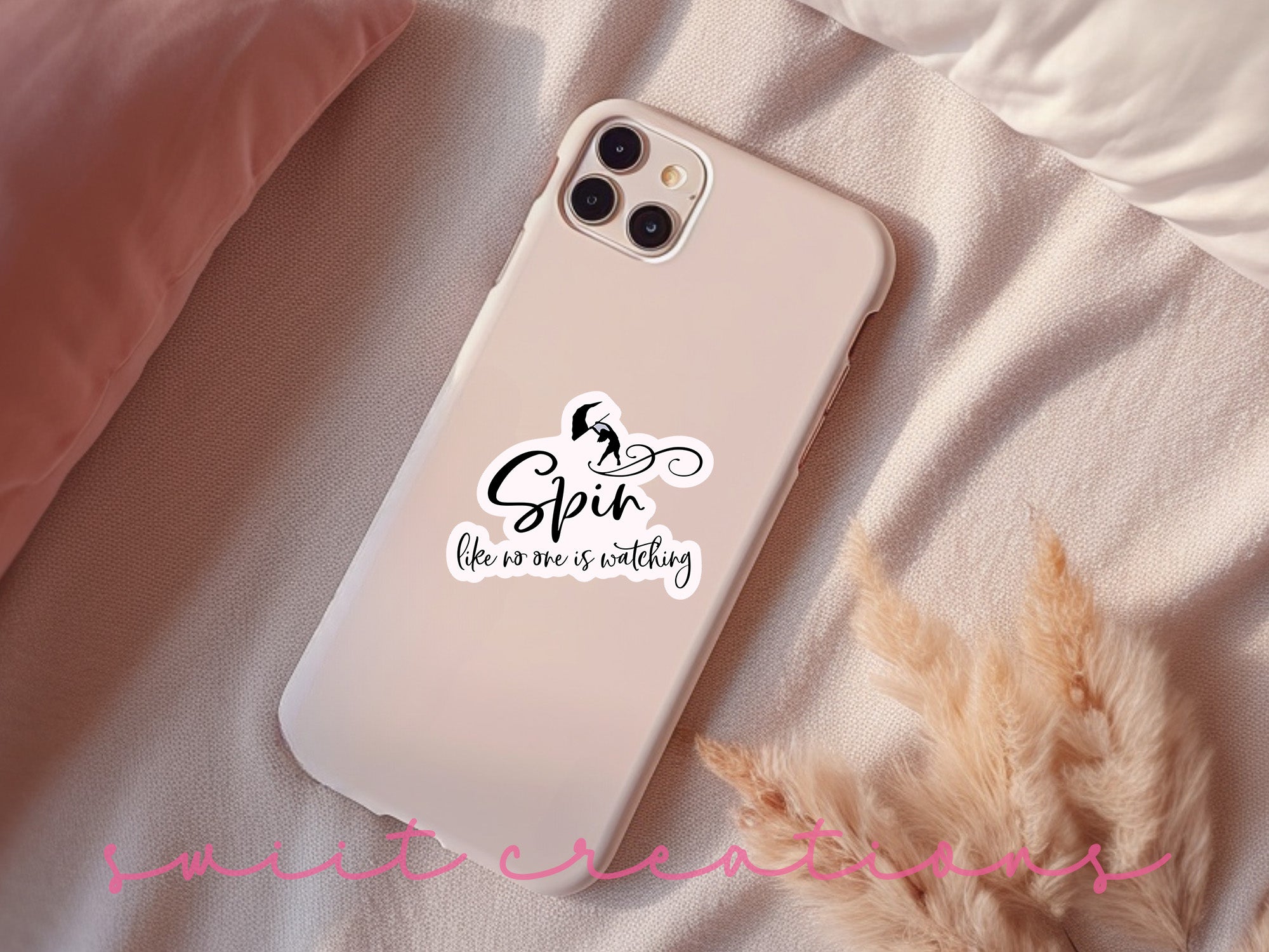 a phone case with a picture of a dog on it