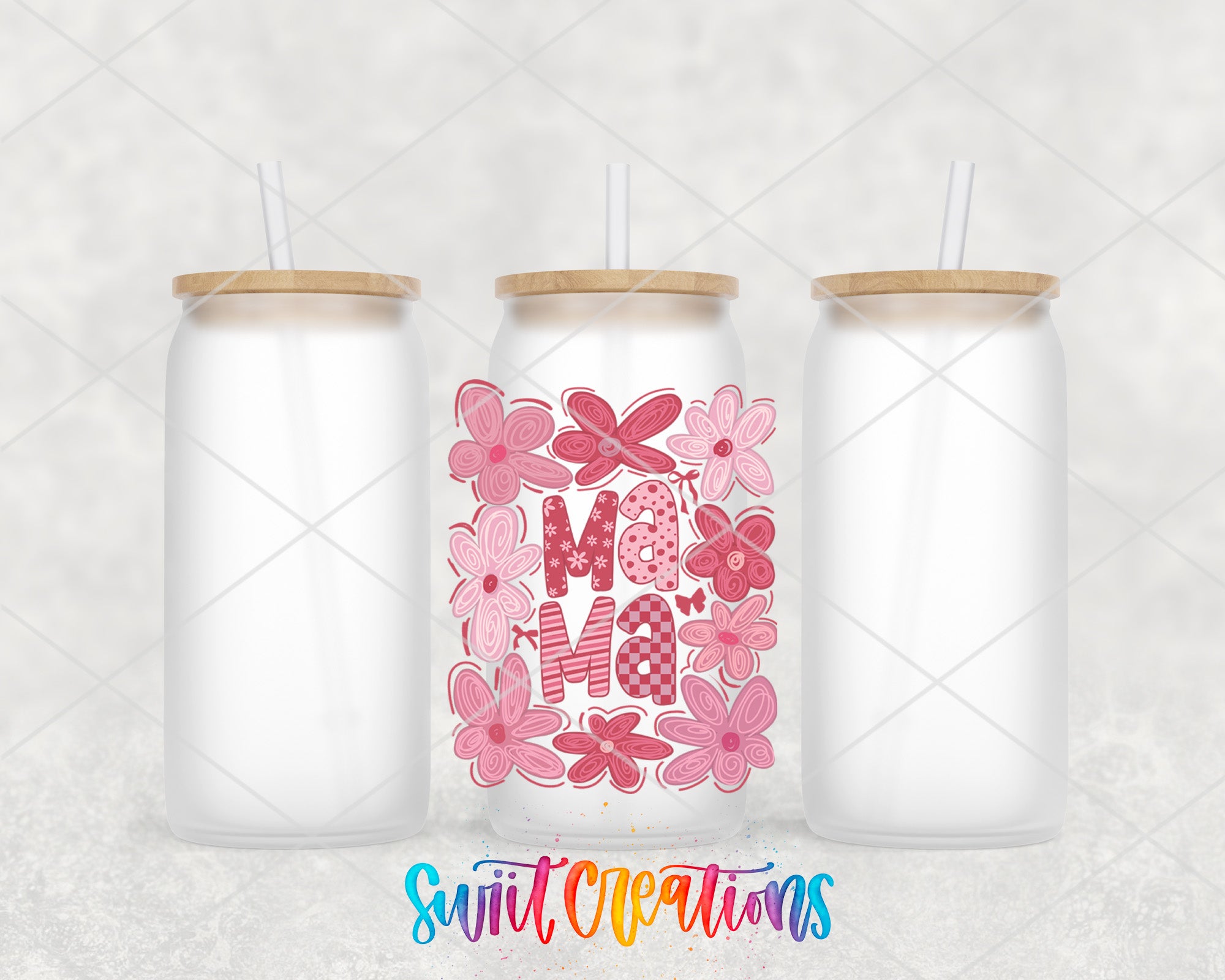 a couple of white jars sitting next to each other