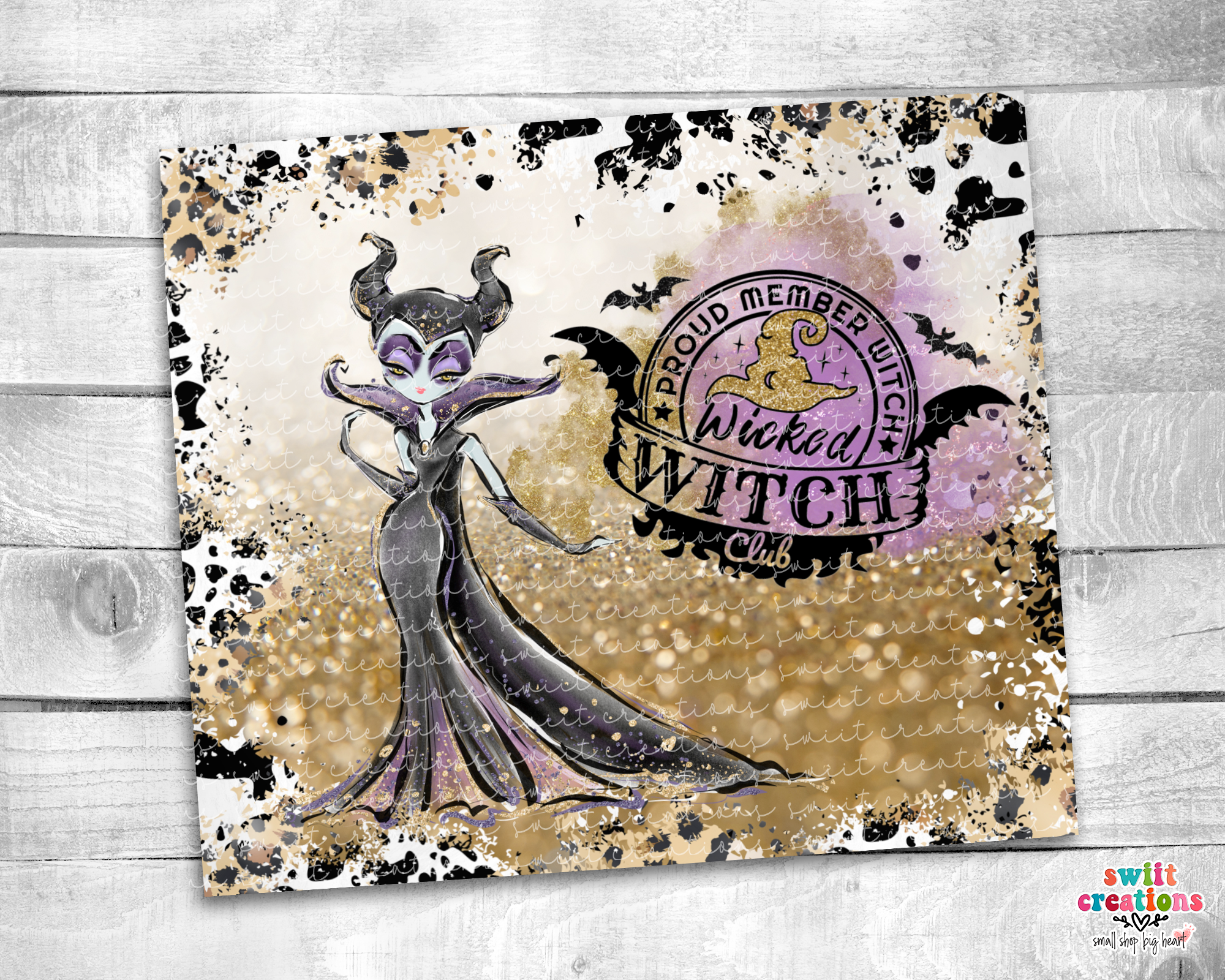 Wicked Witch Club 3 Tumbler (T288)