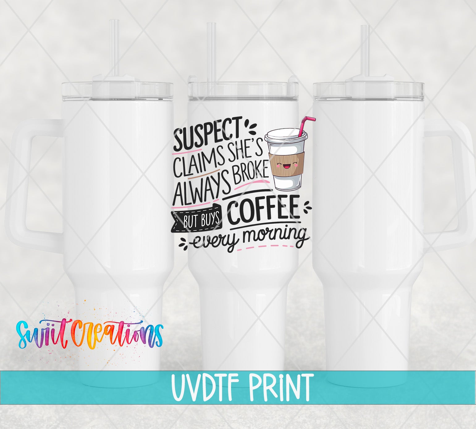 a set of three coffee mugs with different sayings