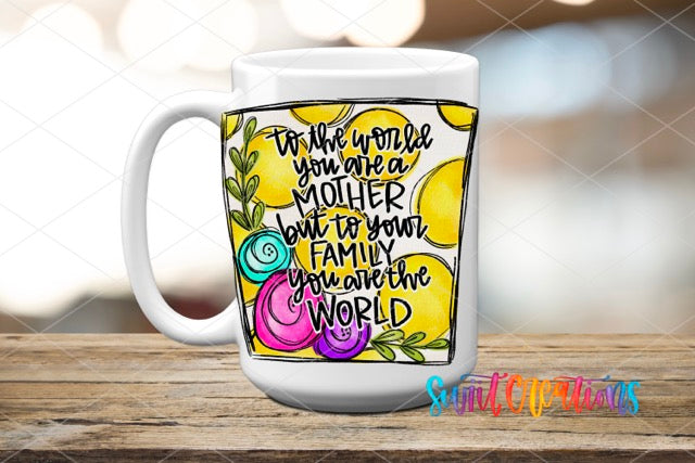 a coffee mug with a quote on it