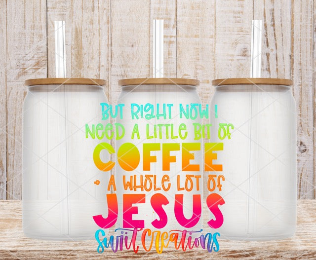 two coffee mugs with the words, but right now i need a little bit