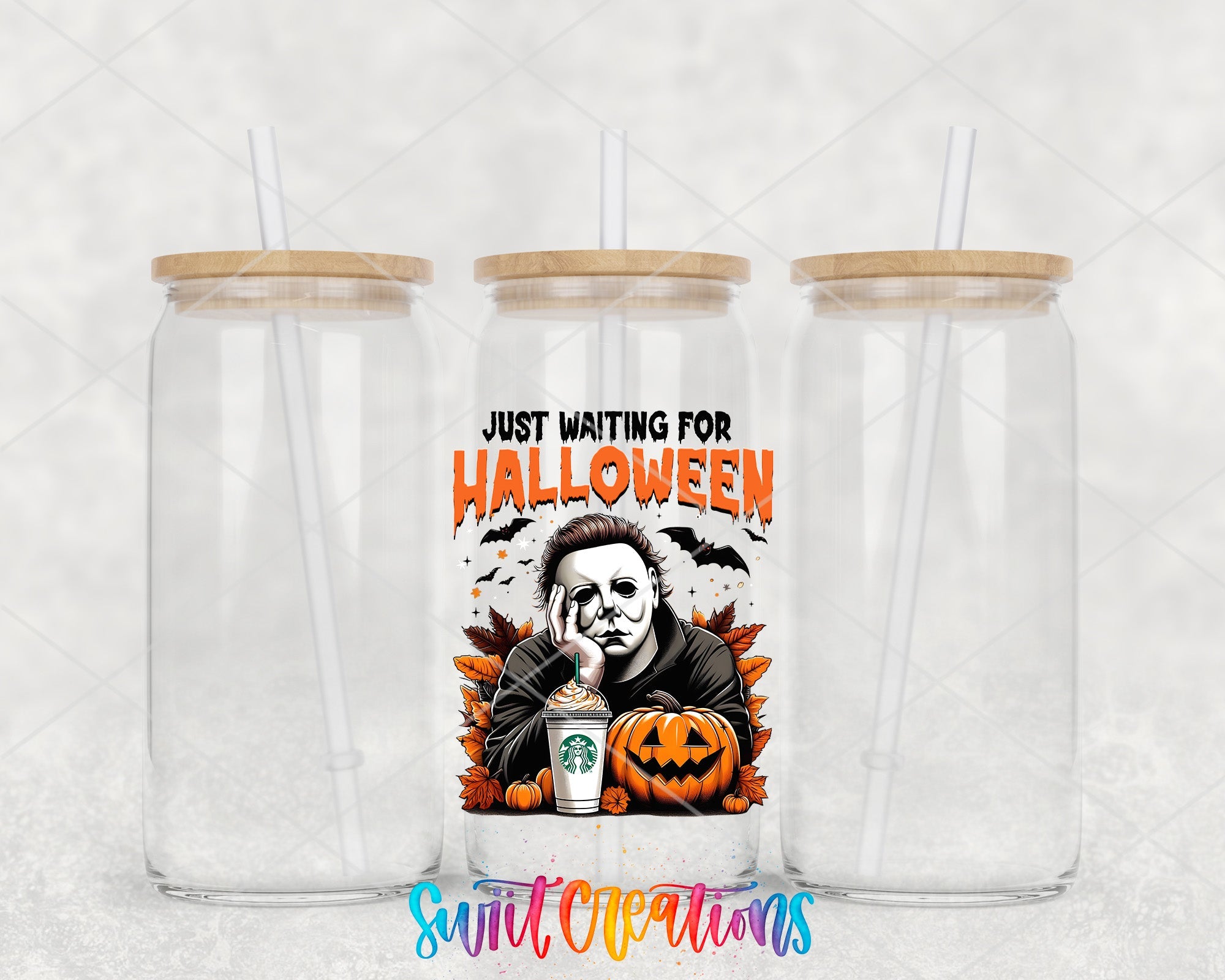 a couple of cups with a skeleton on them