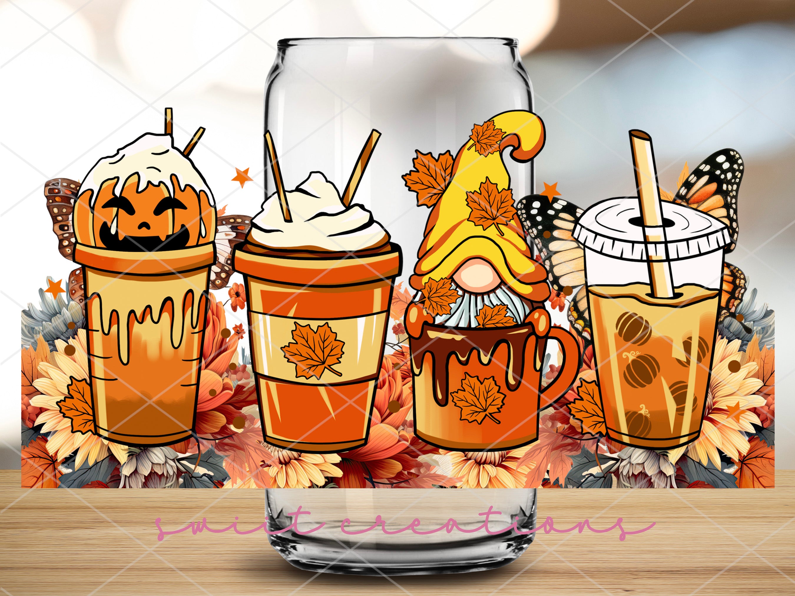 a picture of some drinks on a table