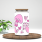 Valentine Mushroom 16oz Cup Wrap - UV DTF - DTF009