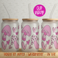 Valentine Mushroom 16oz Cup Wrap - UV DTF - DTF009