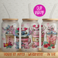 Alien Valentine 16oz Cup Wrap - UV DTF - DTF033