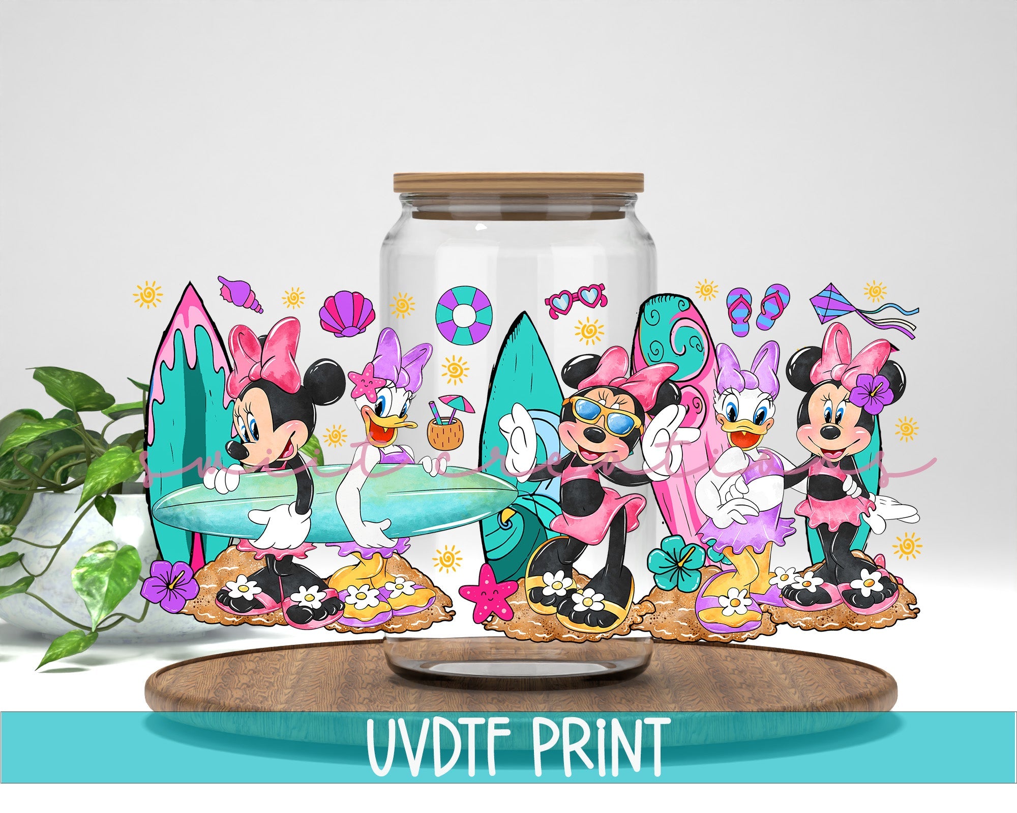 Surf Tumbler Wrap UVDTF | DTF066P
