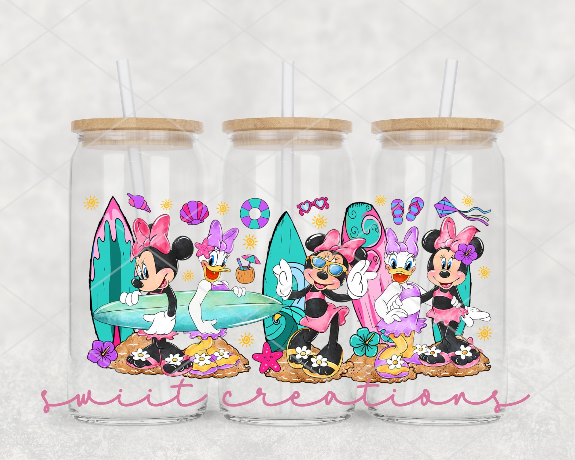 Surf Tumbler Wrap UVDTF | DTF066P
