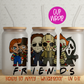 Spooky Friends 16oz Cup Wrap - UV DTF - DTF099
