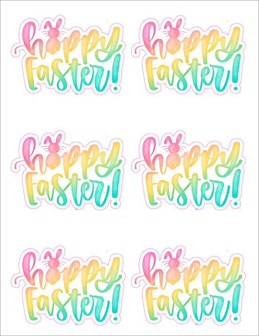 Happy Easter Sticker (RG02)