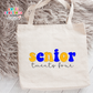 Senior 2024 Blue and Gold Large Linen Tote (LLT554)