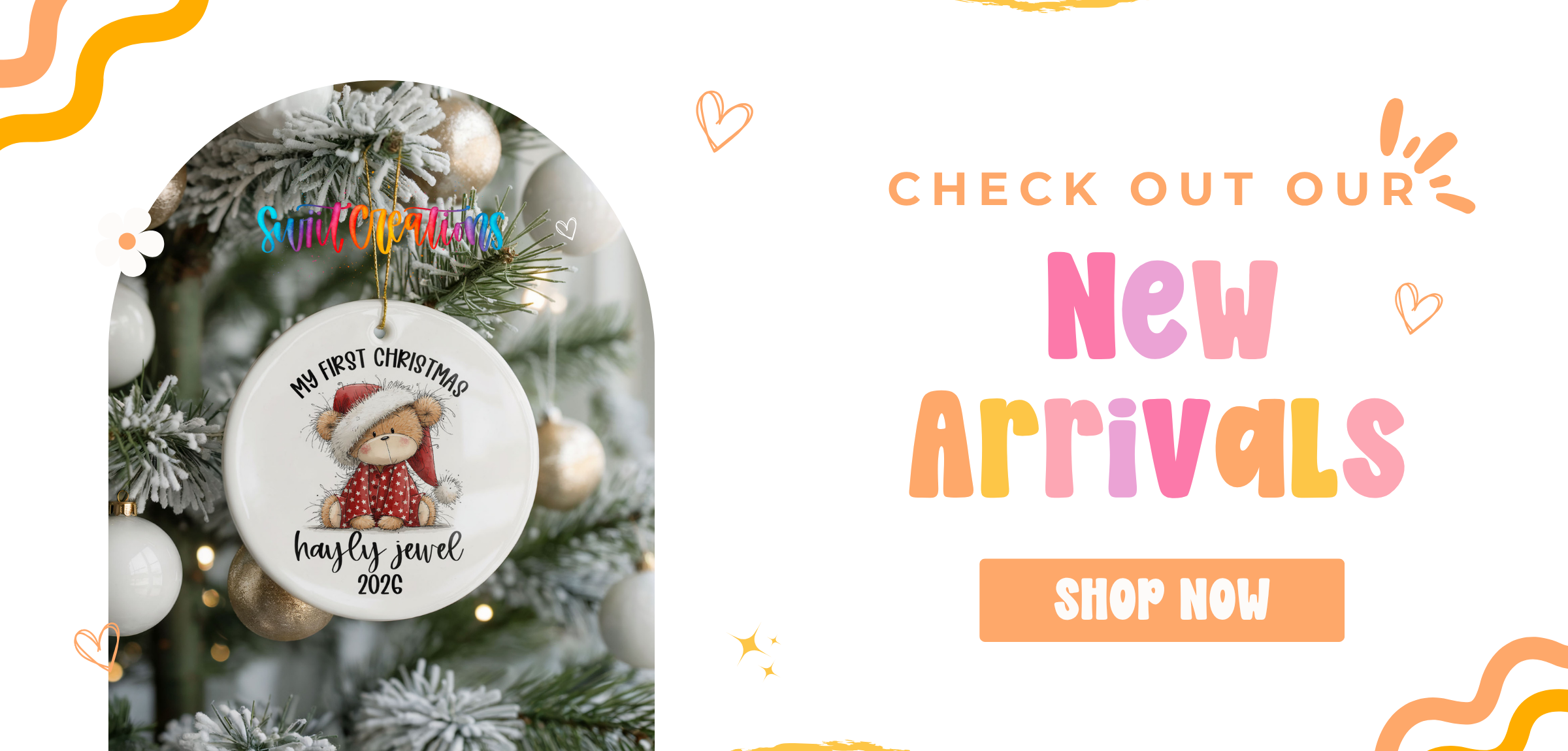 Shop Christmas ornament UV DTF transfers