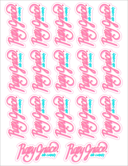 Roxy Grace 3" Sticker (RG03)