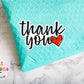 Thank You Heart Sticker (SB01)