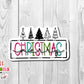 Merry Christmas Sticker (SB46)