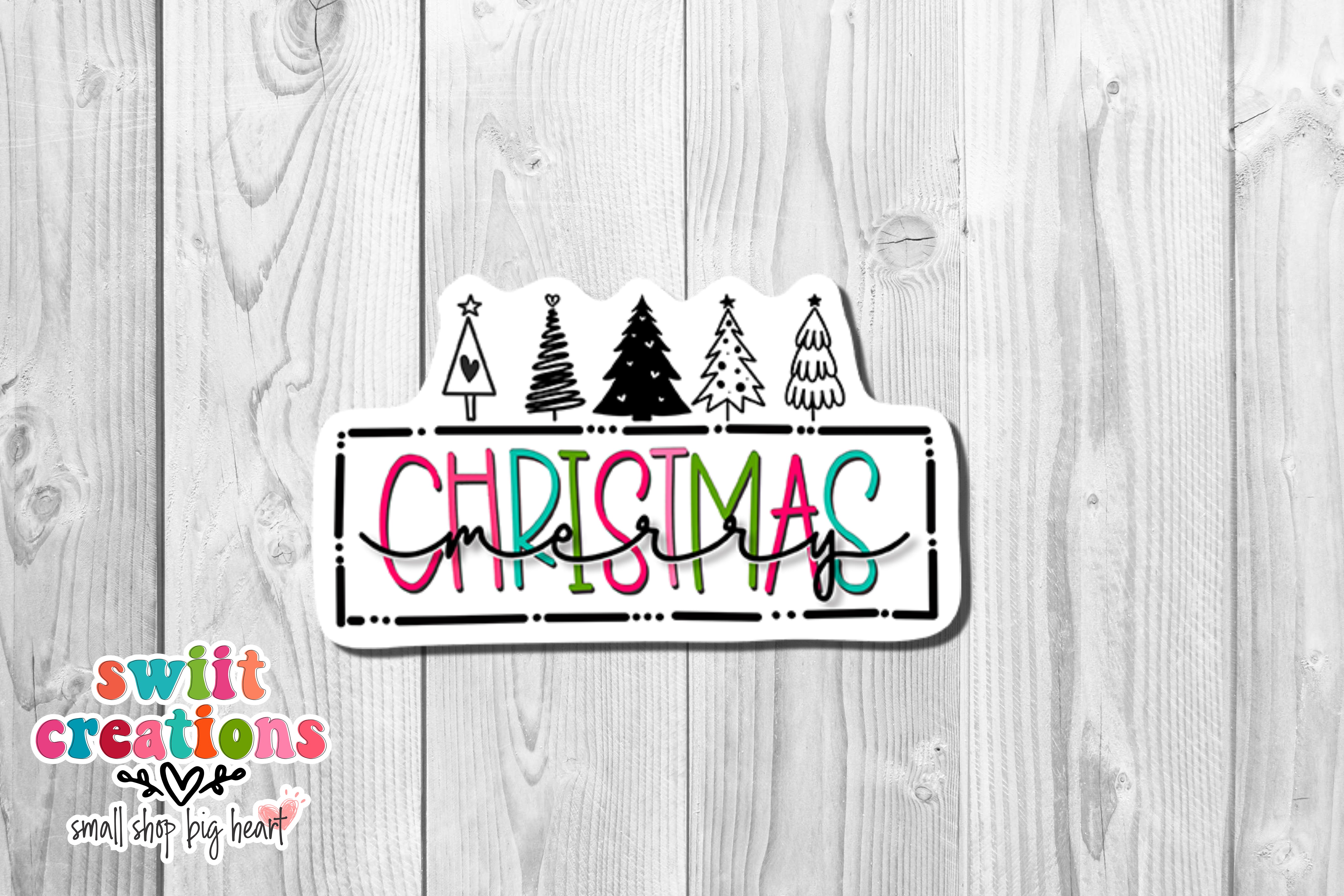 Merry Christmas Sticker (SB46)