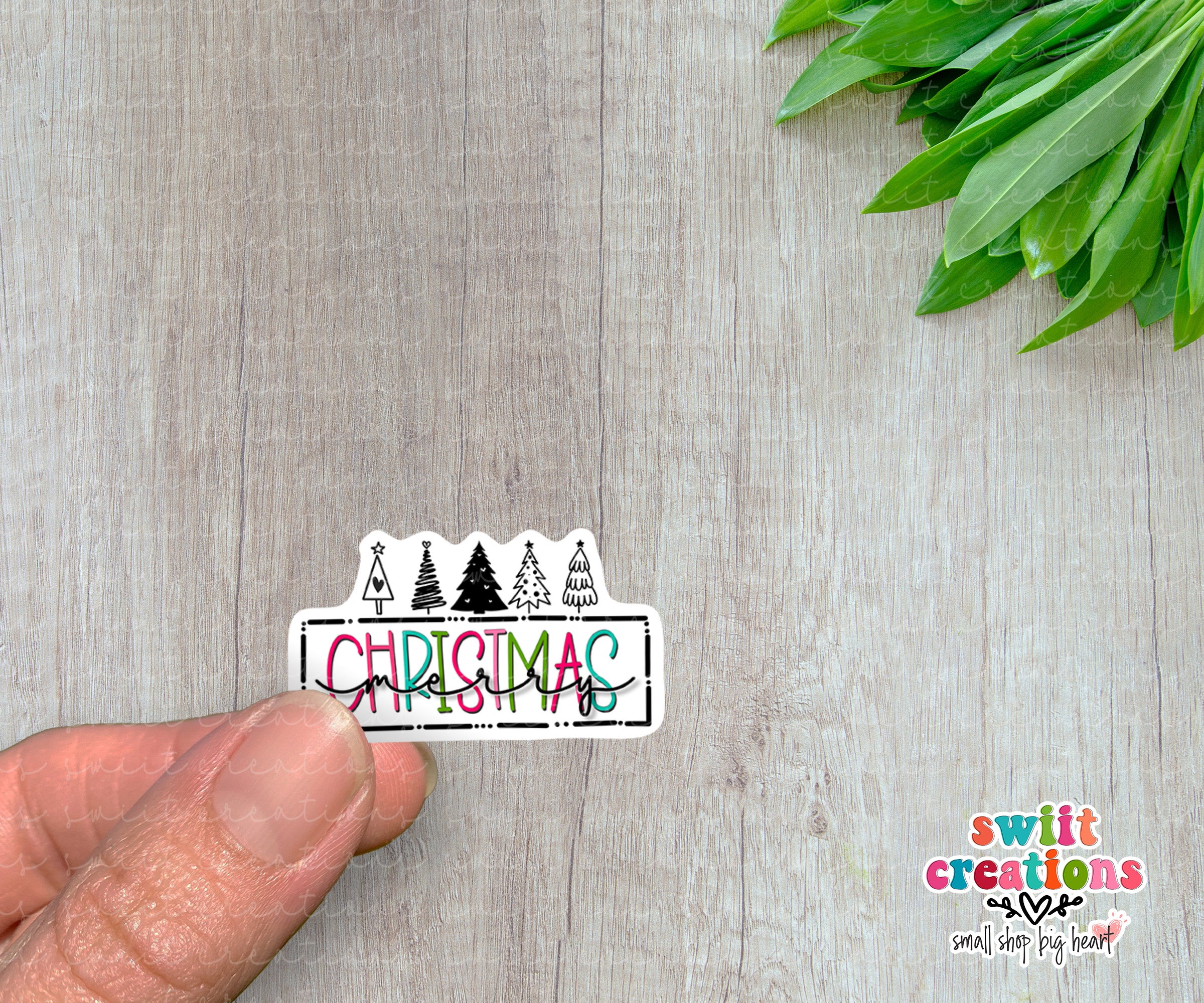Merry Christmas Sticker (SB46)
