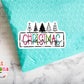 Merry Christmas Sticker (SB46)