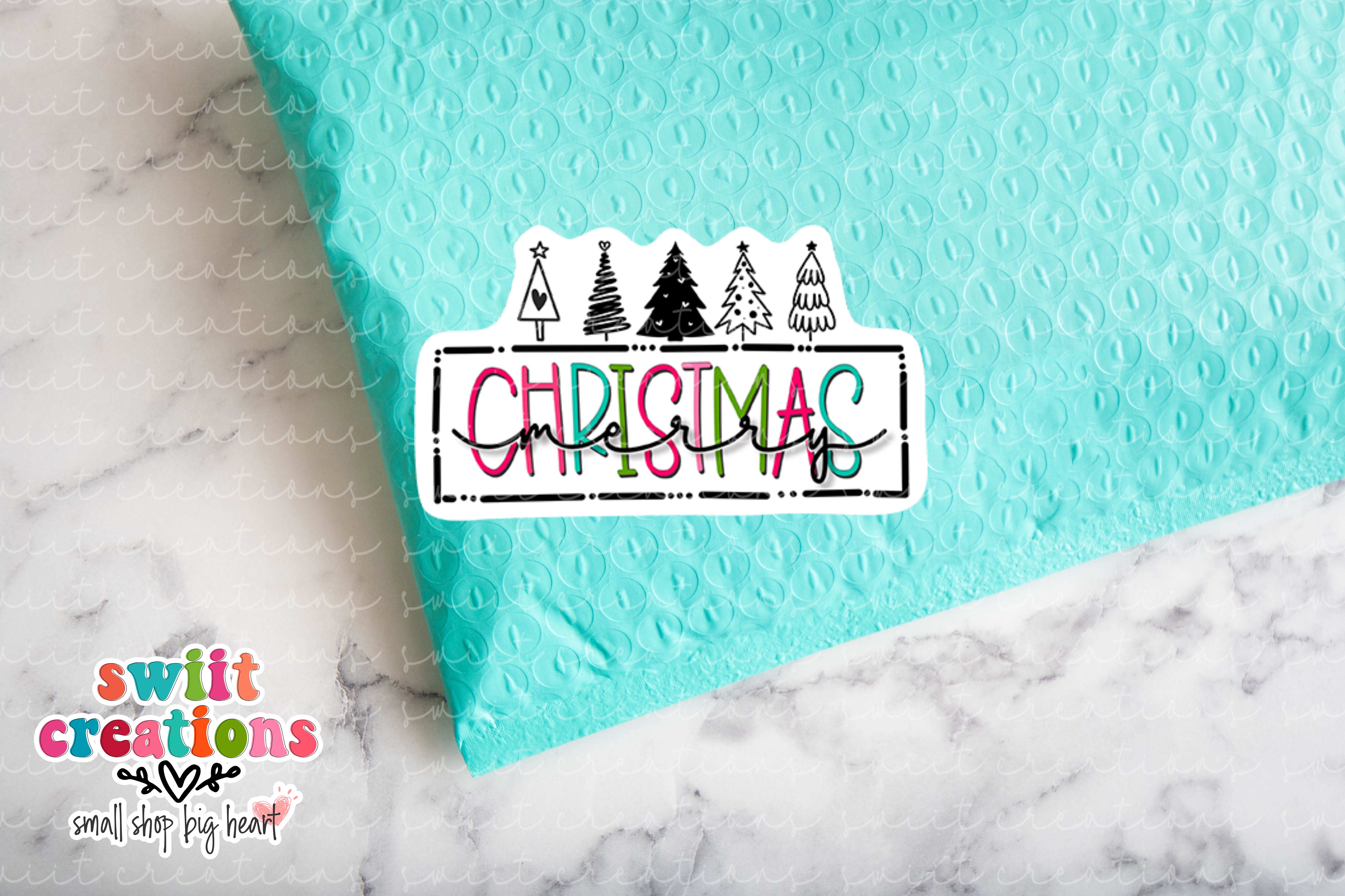 Merry Christmas Sticker (SB46)