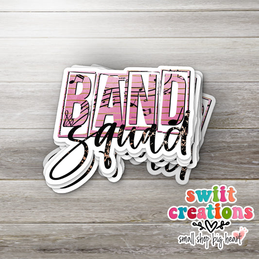 Band Squad Sticker (SS429)