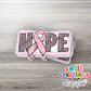 Cancer Hope Waterproof Sticker  (SS688)