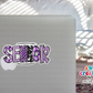 Senior 2024 Purple Waterproof Sticker  (SS731) | SCD731