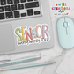 Senior 2024 Waterproof Sticker Colorful (SS732) | SCD732