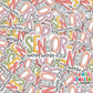 Senior 2024 Waterproof Sticker Colorful (SS732) | SCD732