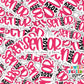 Senior 2024 Pink Waterproof Sticker SS742