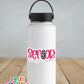 Senior 2024 Pink Waterproof Sticker SS742