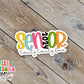 Senior 2024 Colorful Waterproof Sticker SS745