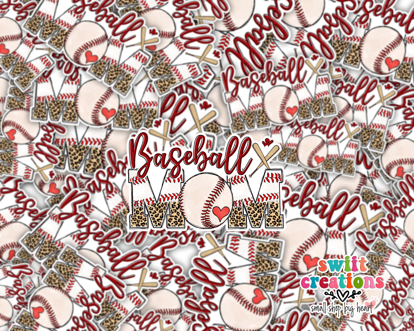 Baseball Mama Sticker | SS755