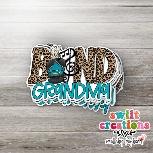 Band Grandma Waterproof Sticker | SS757