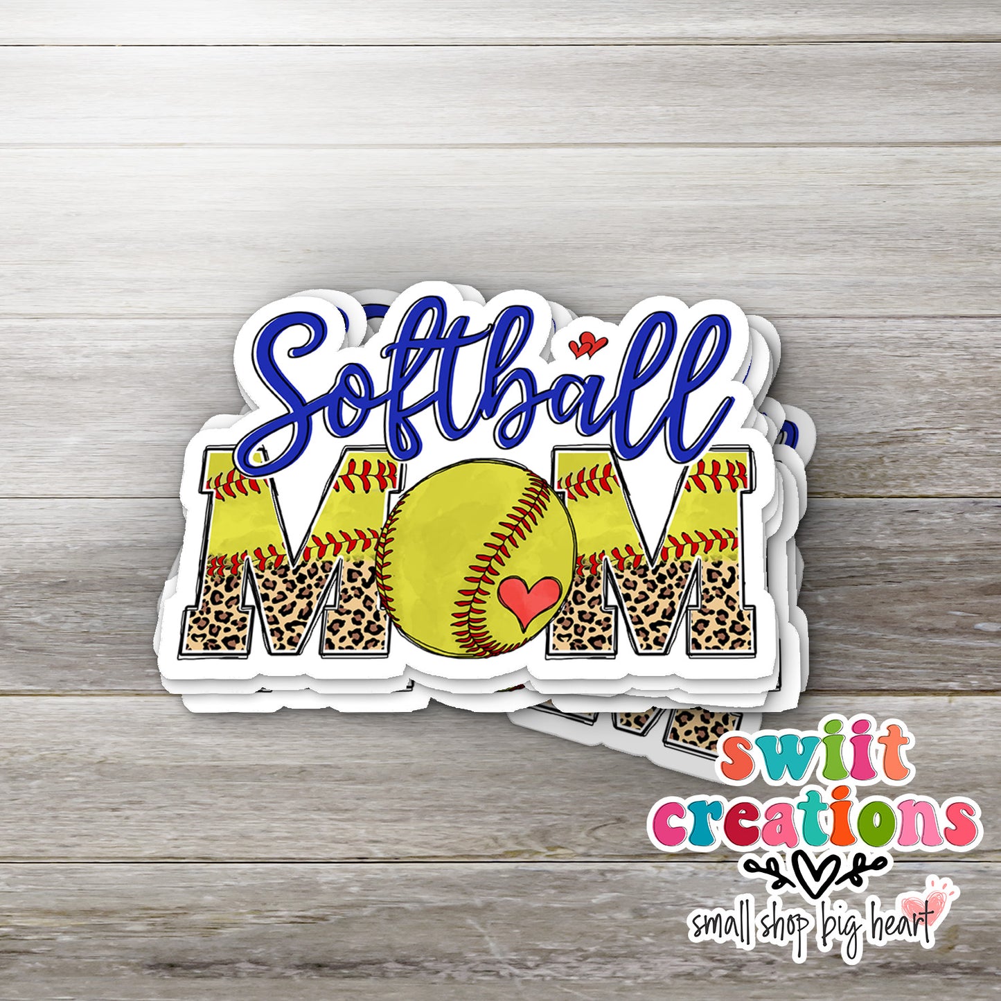 Softball Mom Sticker (SS763)