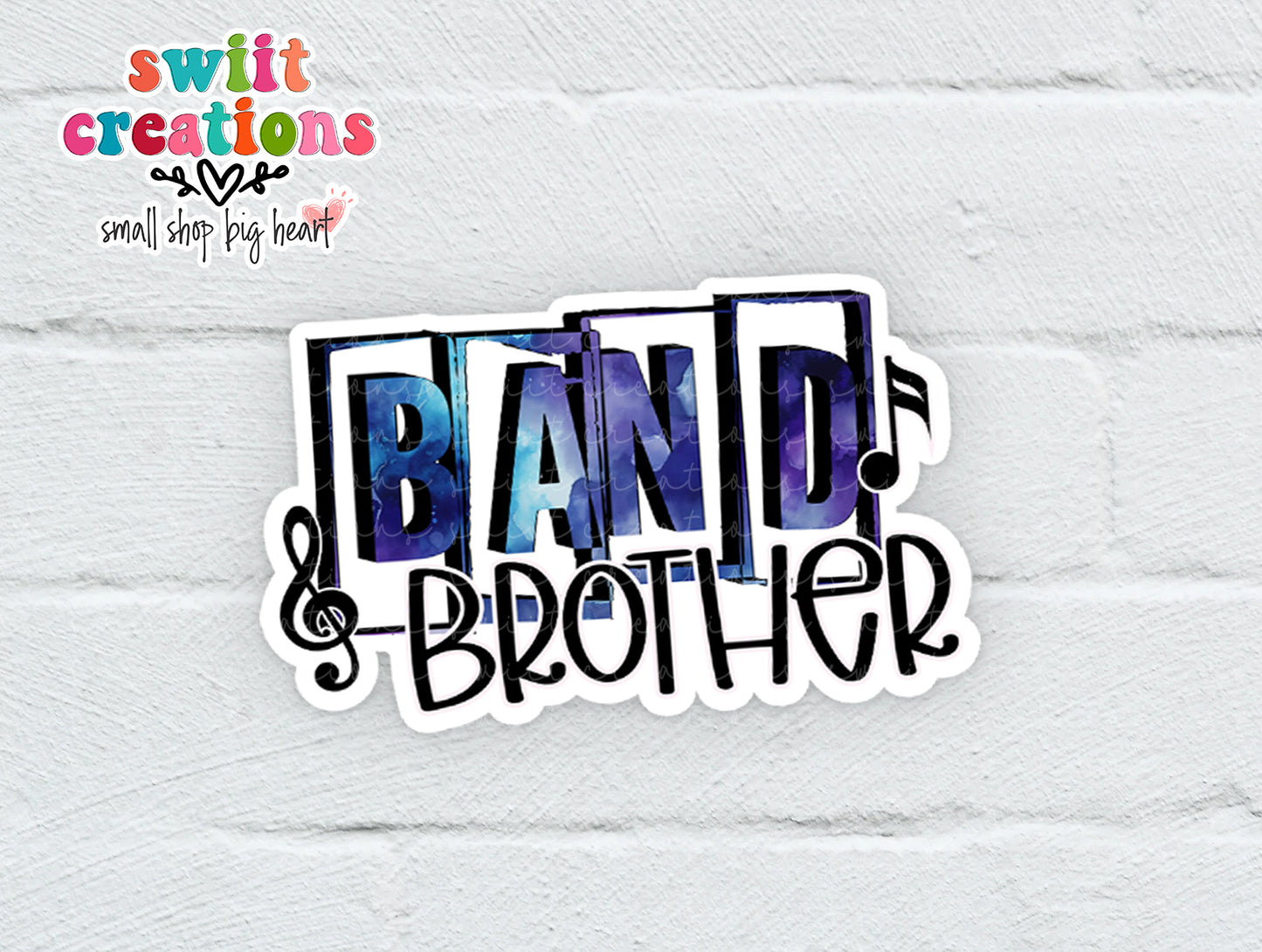 Band Brother Sticker (SS774) | SCD774