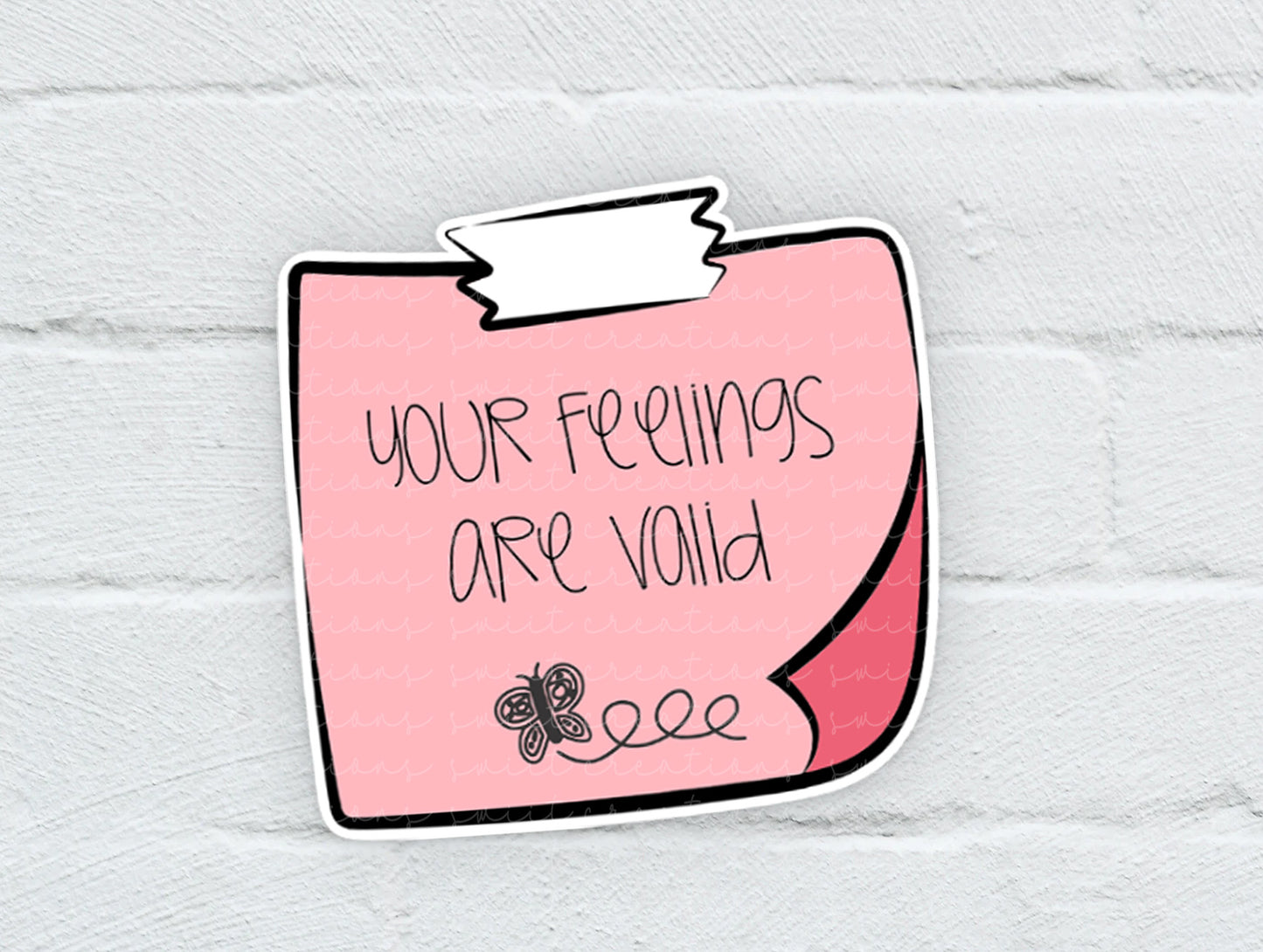 Your Feelings Matter Sticker (SS818)