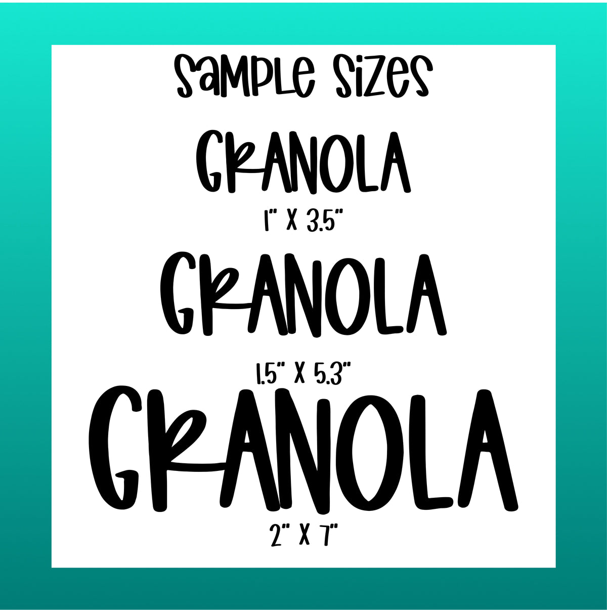 Kitchen Pantry Decal Spice Jar Labels Organizational Labels | Font 11