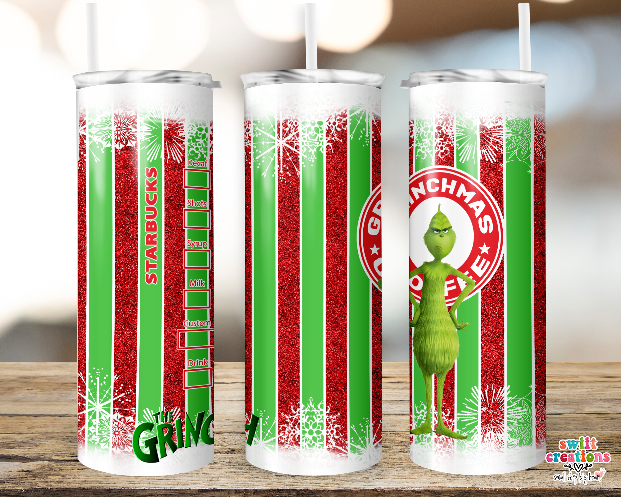 Grinchmas Coffe Tumbler (T050)
