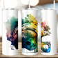 Watercolor Football Tumbler (T503)