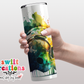 Watercolor Football Tumbler (T503)