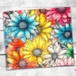 Rainbow Daisy Tumbler (T509)