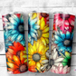 Rainbow Daisy Tumbler (T509)