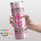 Breast Cancer Warrior 20oz Insulated Tumbler (T513)