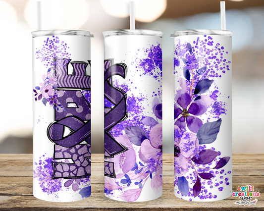 Pancreatic Cancer Hope 20oz Insulated Cancer Tumbler (T524)