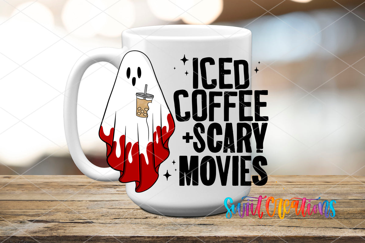 Ghost transfer on ceramic mug