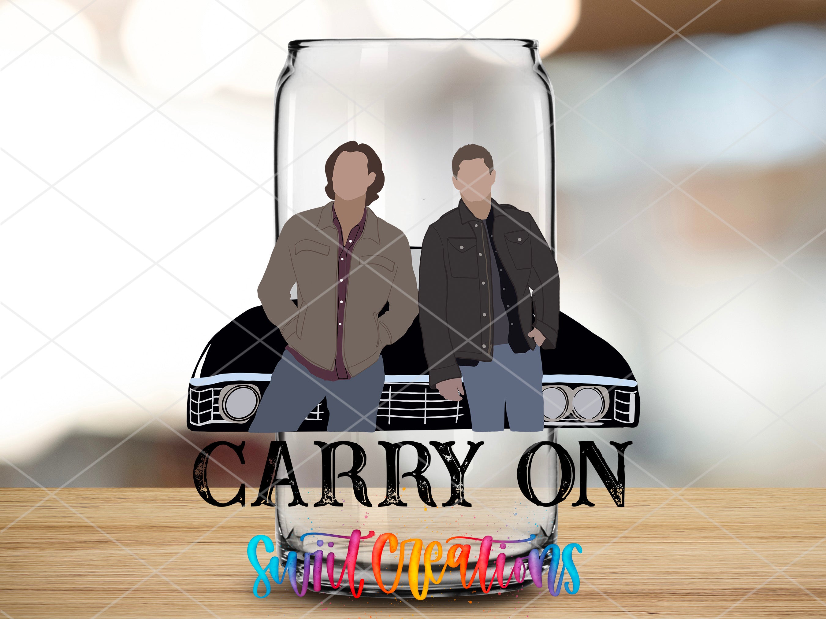 a couple of men sitting on top of a car