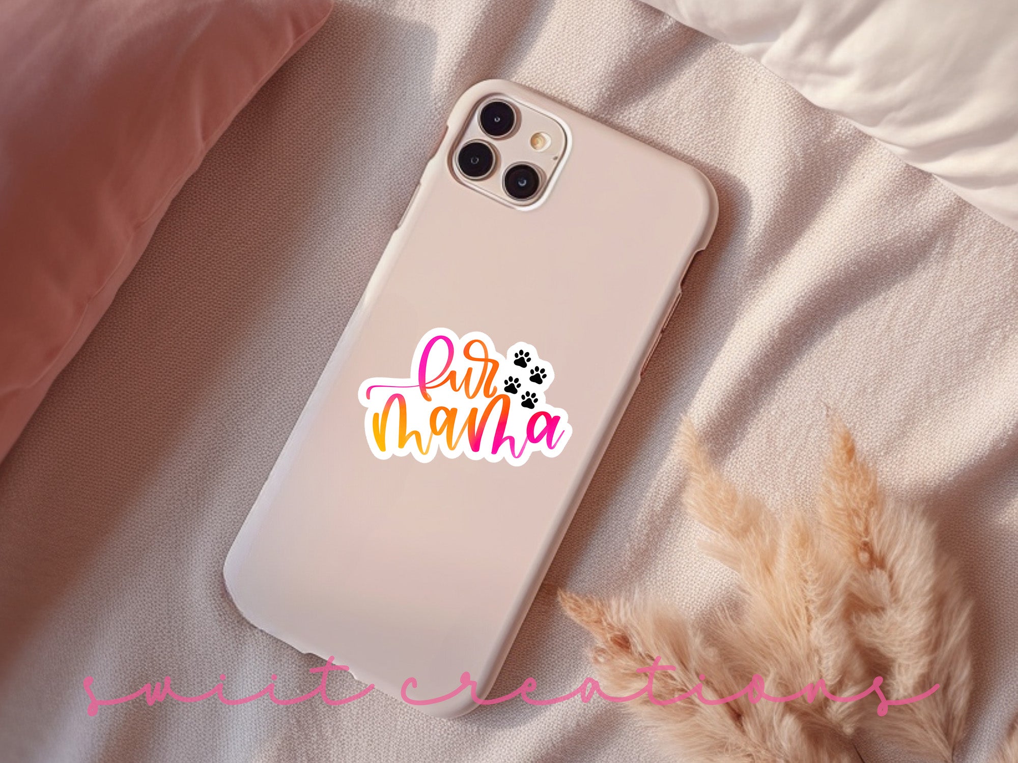 a phone case with the words dear mama on it